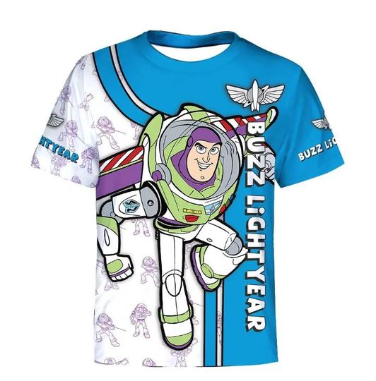 Toy Story Buzz Lightyear Disney Shirt, Disney 3D Printed Shirt