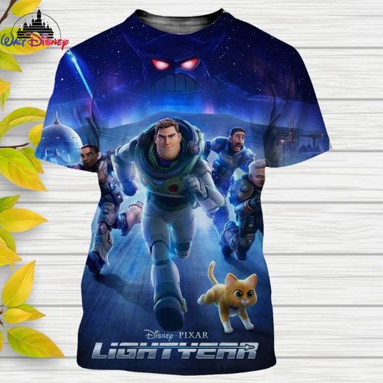 Toy Story Buzz Lightyear Disney Shirt, Disney 3D Printed Shirt