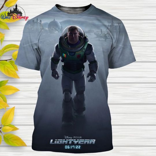 Toy Story Buzz Lightyear Disney Shirt, Disney 3D Printed Shirt