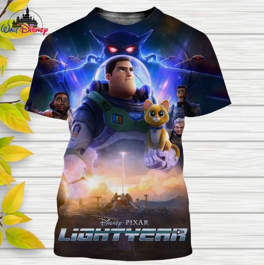 Toy Story Buzz Lightyear Disney Shirt, Disney 3D Printed Shirt