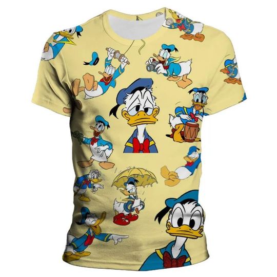 Donald Duck Disney Shirt, Disney 3D Printed Shirt