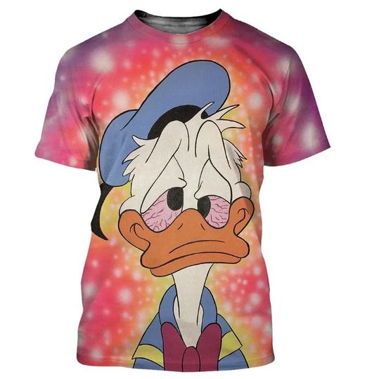 Donald Duck Disney Shirt, Disney 3D Printed Shirt