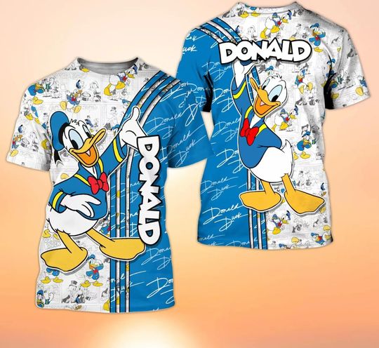 Discover Donald Duck Disney Shirt, Disney 3D Printed Shirt