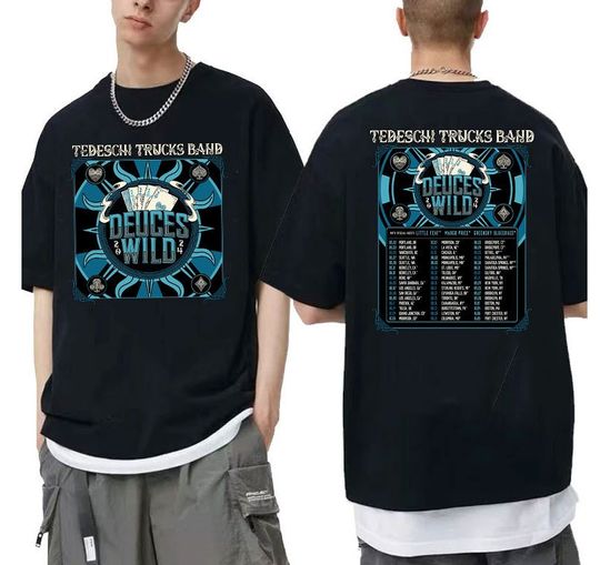 Tedeschi Trucks Band - 2024 Deuces Wild North American Tour Shirt