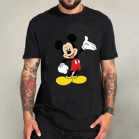 Disney Mickey Mouse Waving Hand T-shirt