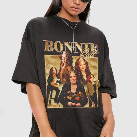 Discover Vintage Bonnie Raitt 90s Shirt, Bonnie Raitt Bootleg Shirt