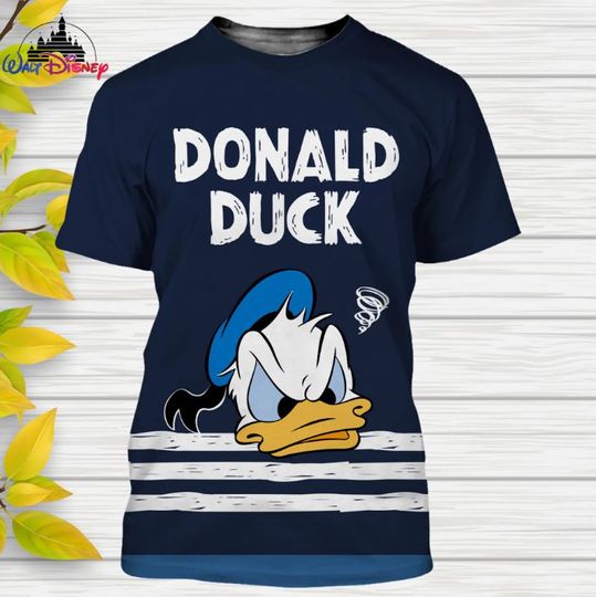 Discover Donald Duck Disney Shirt, Disney 3D Printed Shirt