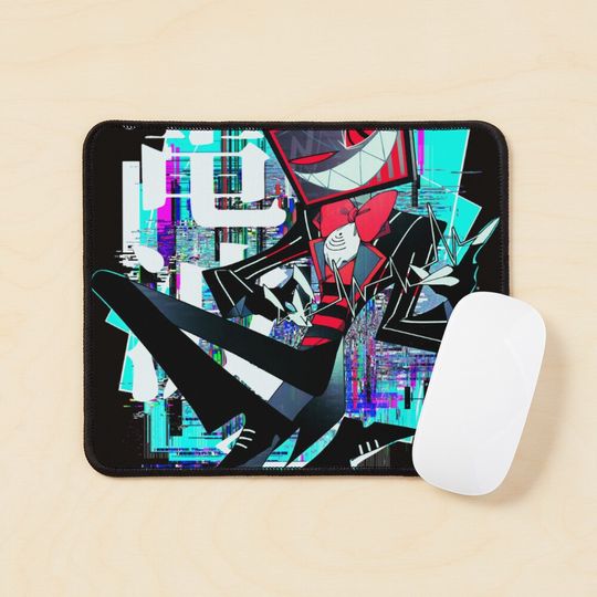 Vox Hazbin Hotel Mouse Pad, Hazbin Hotel Decor