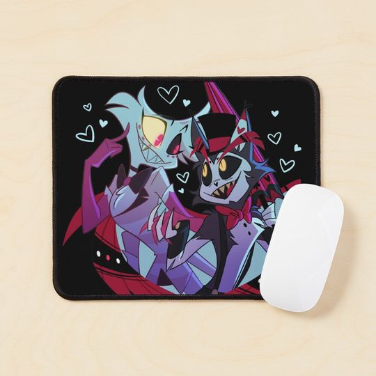 Discover Huskerdust Hazbin Hotel Mouse Pad, Hazbin Hotel Decor