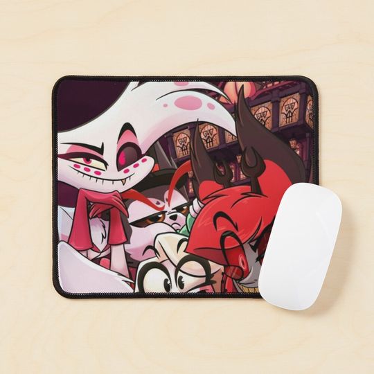 Hazbin Hotel Mouse Pad, Hazbin Hotel Decor