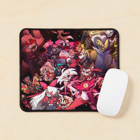 Hazbin Hotel Mouse Pad, Hazbin Hotel Decor