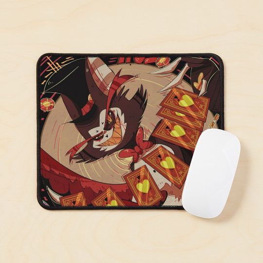 Husk Hazbin Hotel Mouse Pad, Hazbin Hotel Decor