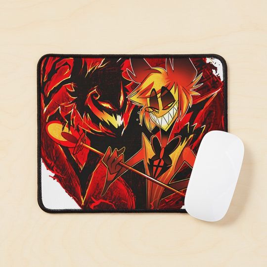 Hazbin Hotel Mouse Pad, Hazbin Hotel Decor