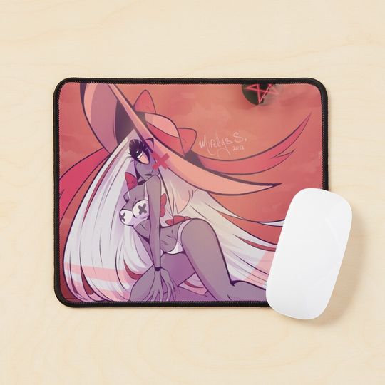 Discover Vaggie Hazbin Hotel Mouse Pad, Hazbin Hotel Decor