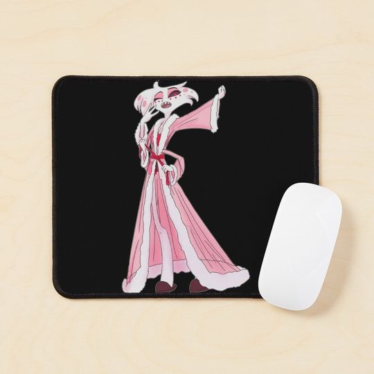 Angel Dust Hazbin Hotel Mouse Pad, Hazbin Hotel Decor
