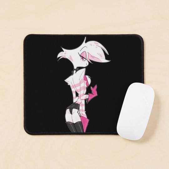 Angel Dust Hazbin Hotel Mouse Pad, Hazbin Hotel Decor