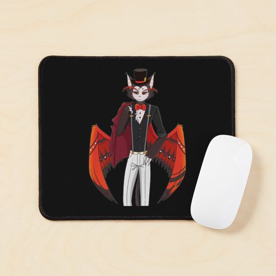 Discover Husk Hazbin Hotel Mouse Pad, Hazbin Hotel Decor