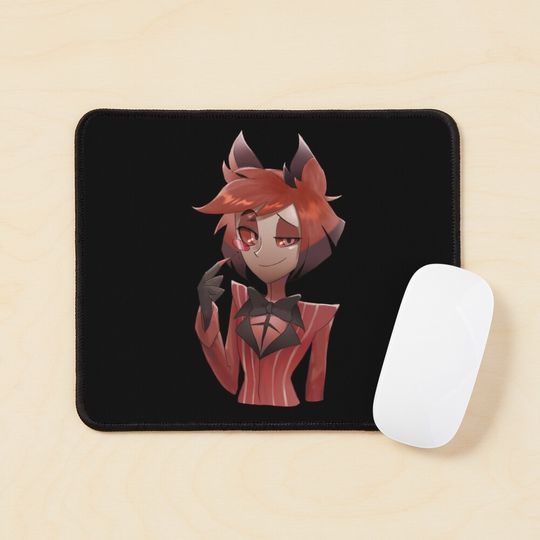 Alastor Hazbin Hotel Mouse Pad, Hazbin Hotel Decor