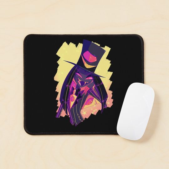 Sir Pentious Hazbin Hotel Mouse Pad, Hazbin Hotel Decor