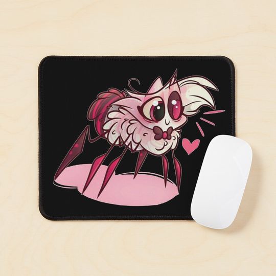 Angel Dust Hazbin Hotel Mouse Pad, Hazbin Hotel Decor