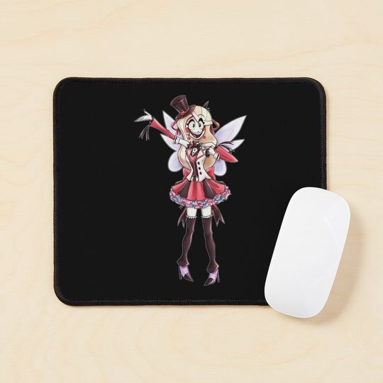 Charlie Hazbin Hotel Mouse Pad, Hazbin Hotel Decor