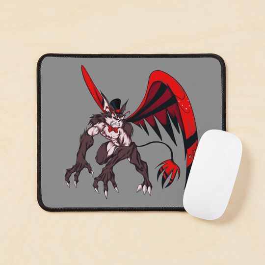Discover Husk Hazbin Hotel Mouse Pad, Hazbin Hotel Decor