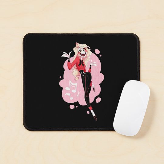 Charlie Hazbin Hotel Mouse Pad, Hazbin Hotel Decor