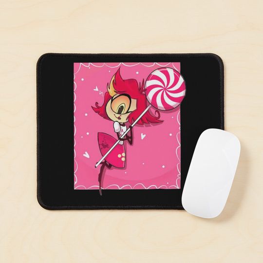 Niffty Hazbin Hotel Mouse Pad, Hazbin Hotel Decor