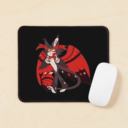 Husk Hazbin Hotel Mouse Pad, Hazbin Hotel Decor
