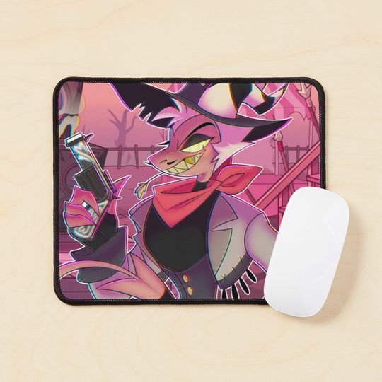 Discover Hazbin Hotel Mouse Pad, Hazbin Hotel Decor