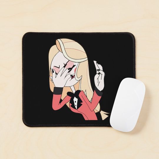 Charlie Hazbin Hotel Mouse Pad, Hazbin Hotel Decor