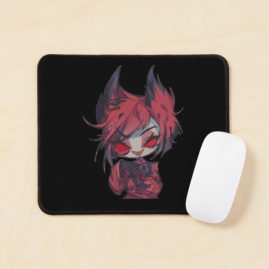 Alastor Hazbin Hotel Mouse Pad, Hazbin Hotel Decor