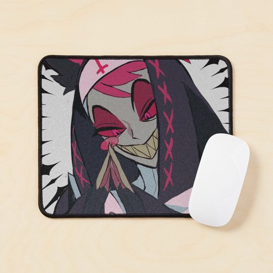 Alastor Hazbin Hotel Mouse Pad, Hazbin Hotel Decor