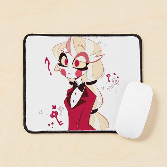 Hazbin Hotel Mouse Pad, Hazbin Hotel Decor