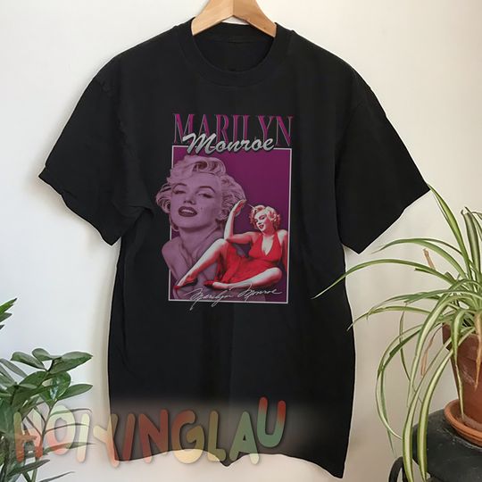 Marilyn Monroe Shirt, Vintage Marilyn Monroe T-Shirt, Marilyn Monroe Fan Gift