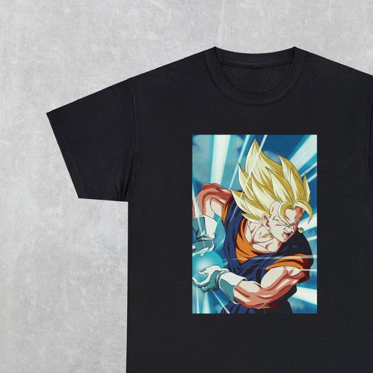 Goku Super Saiyan Kamehameha Dragon Ball Shirt, Anime Shirt, Akira Toriyama Memorial Shirt