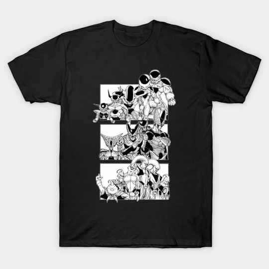Discover Villains Dragon Ball Shirt, Anime Shirt, Akira Toriyama Memorial Shirt