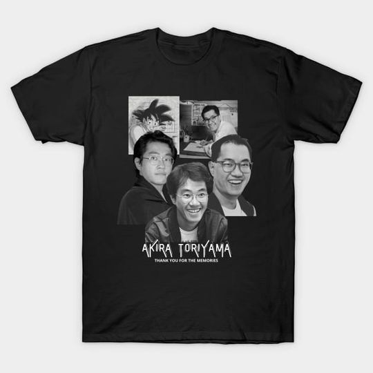 Dragon Ball Shirt, Anime Shirt, Akira Toriyama Memorial Shirt