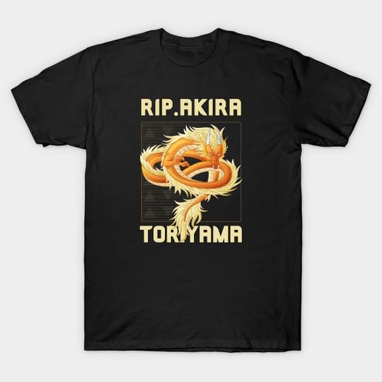 Dragon Ball Shirt, Anime Shirt, Akira Toriyama Memorial Shirt