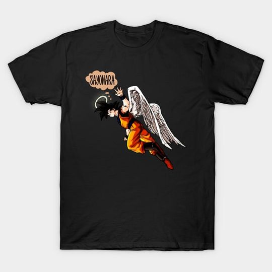Discover Goku Says Sayonara Dragon Ball Shirt, Anime Shirt, Akira Toriyama Memorial Shirt
