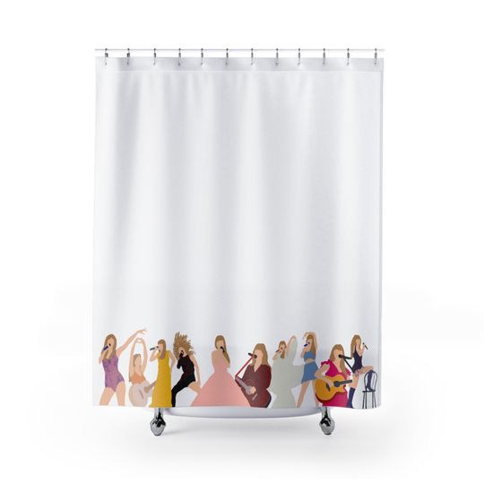 Discover Taylor Shower Curtain, Taylor Bathroom Decor