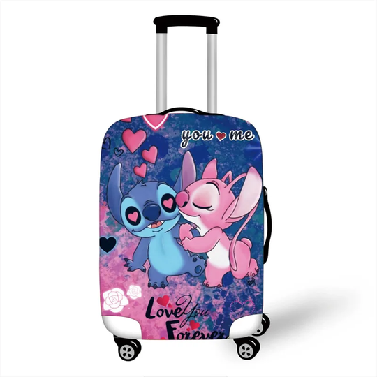 Disney You love Me Stitch Cartoon Luggage Cover