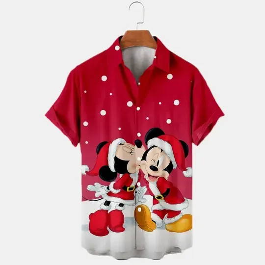 Discover Disney Mickey Mouse Christmas Hawaiian Shirts