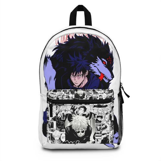 Discover Jujutsu Satoru Backpack, Anime Backpack