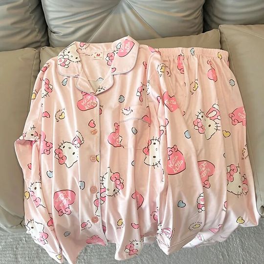 Disney Hello Kitty Pajamas Set, Hello Kitty Pajama