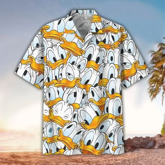 Discover Donald Duck Disney Hawaiian Shirt, aloha beach shirts