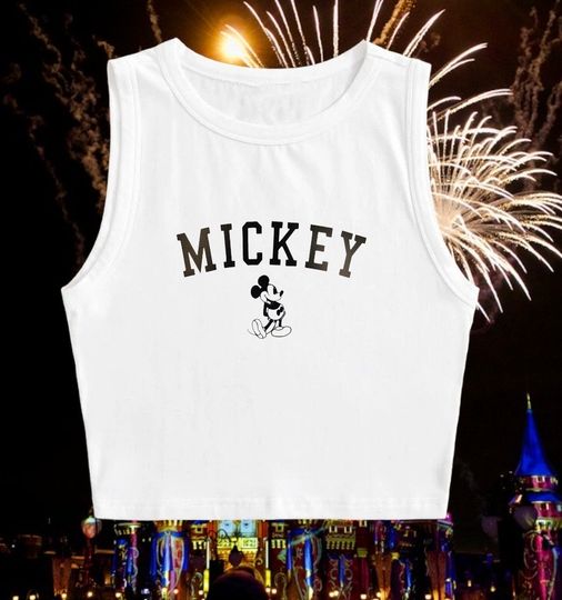 Mickey - Disney inspired Crop Top Tank