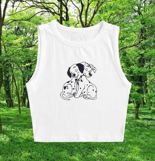 Puppy Love - Disney inspired Crop Top Tank