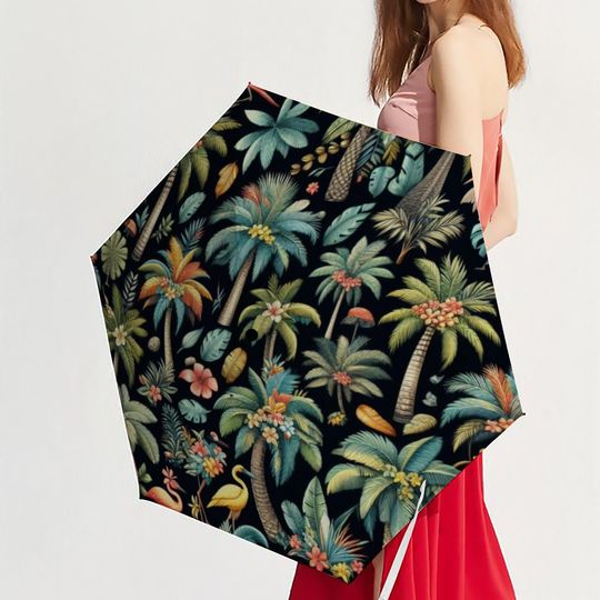 Tropical Palm Trees In Paradise Umbrella