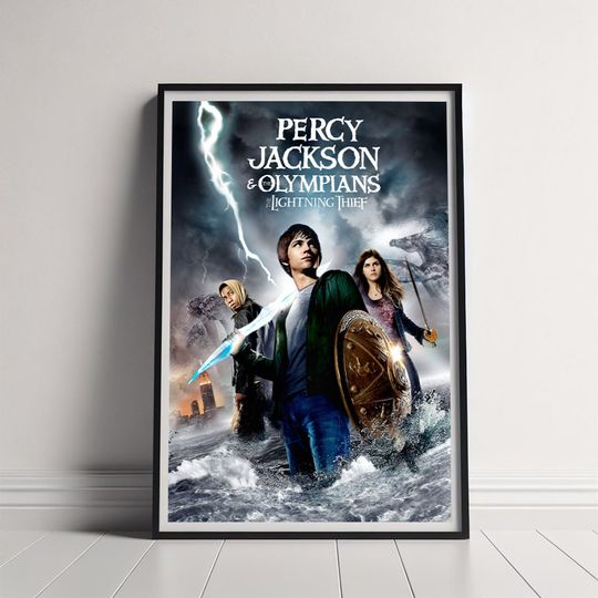 Percy Jackson & the Olympians The Lightning Thief Movie Poster
